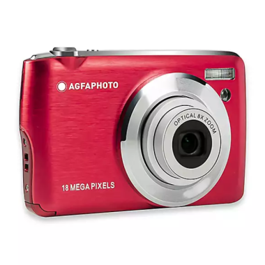 AGFAPHOTO APPAREIL PHOTO NUMÉRIQUE DC8200 ROUGE + ÉTUI + SD 16G