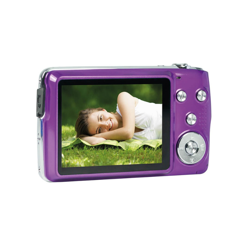 AGFAPHOTO APPAREIL PHOTO NUMÉRIQUE DC8200 VIOLET + ÉTUI + SD 16G