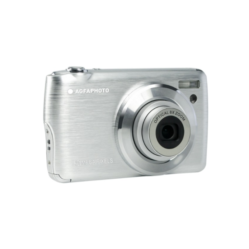 AGFAPHOTO APPAREIL PHOTO NUMÉRIQUE DC8200 SILVER + ÉTUI + SD 16G