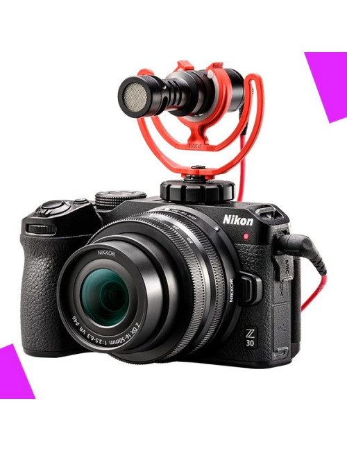NIKON Z30 +OBJECTIF Z DX 16-50MM +TRÉPIED SMALLRIG + TÉLÉCOMMANDE ML-L7 + MICRO RØDE