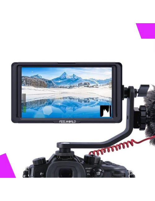 CANON EOS R50 RF-S18-45mm + FEELWORLD F5 4K MONITEUR 5"