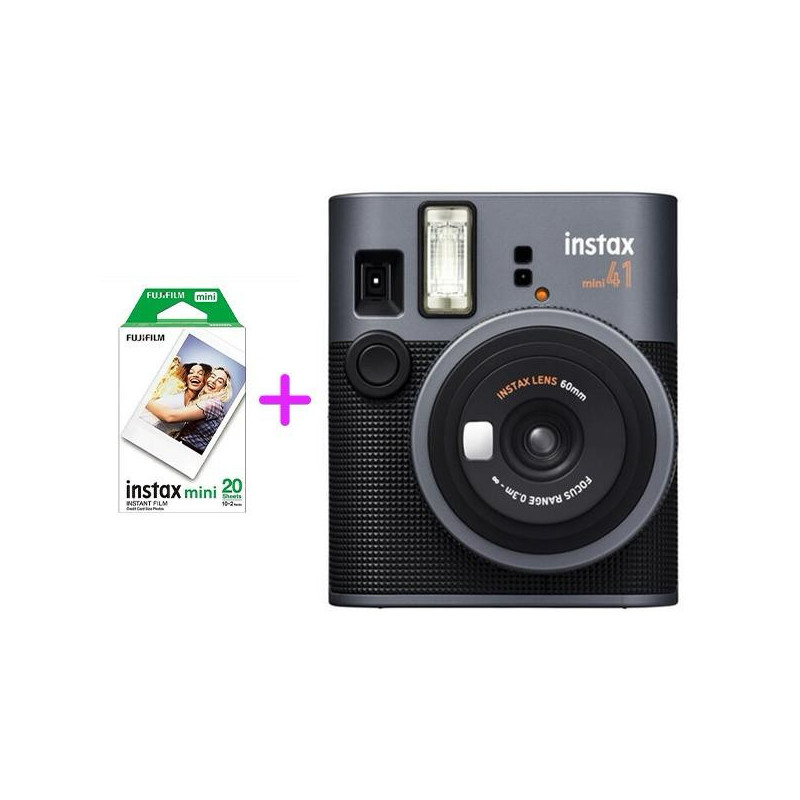 FUJIFILM INSTAX MINI 41 + FUJIFILM FILM INSTAX MINI EU 2 GLOSSY (10x2PCK)