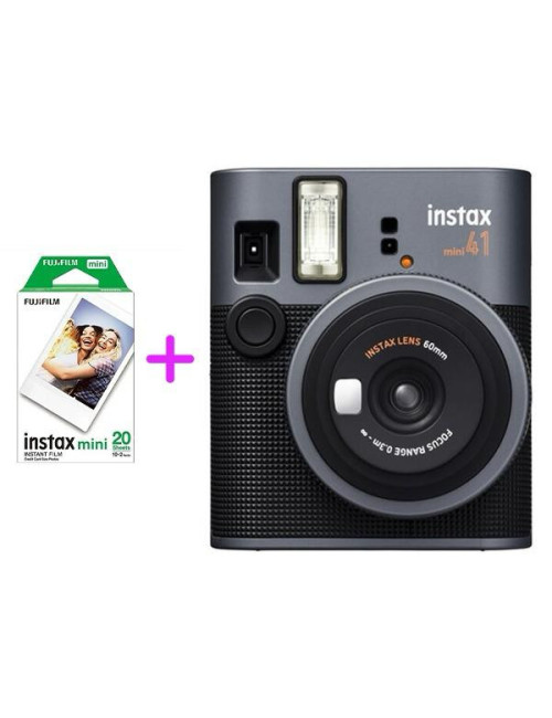 FUJIFILM INSTAX MINI 41 + FUJIFILM FILM INSTAX MINI EU 2 GLOSSY (10x2PCK)
