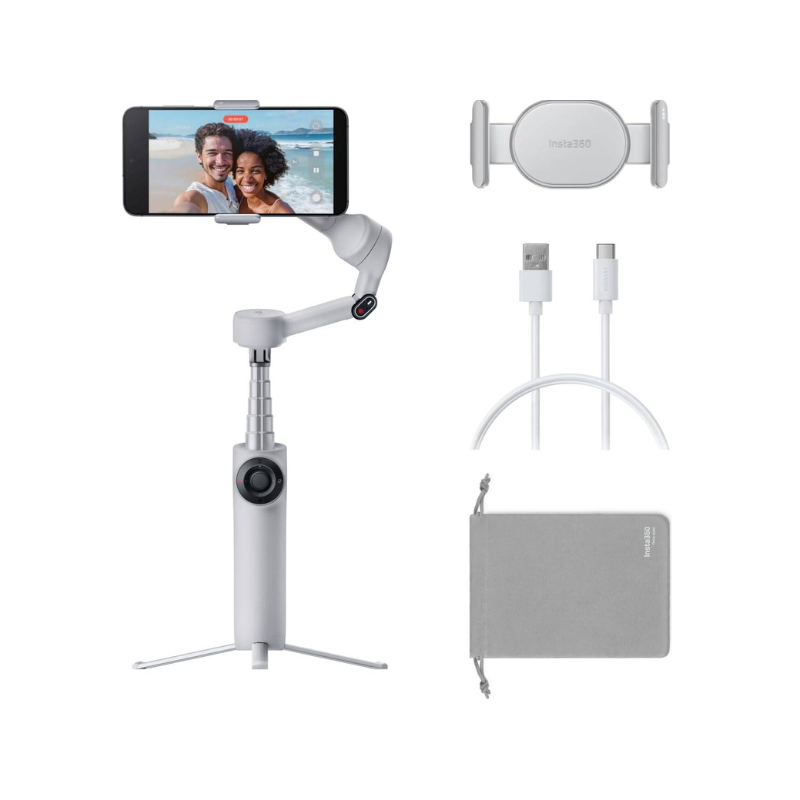 INSTA360 FLOW 2 STANDARD BUNDLE / STONE GRIS