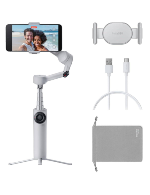 INSTA360 FLOW 2 STANDARD BUNDLE / STONE GRIS