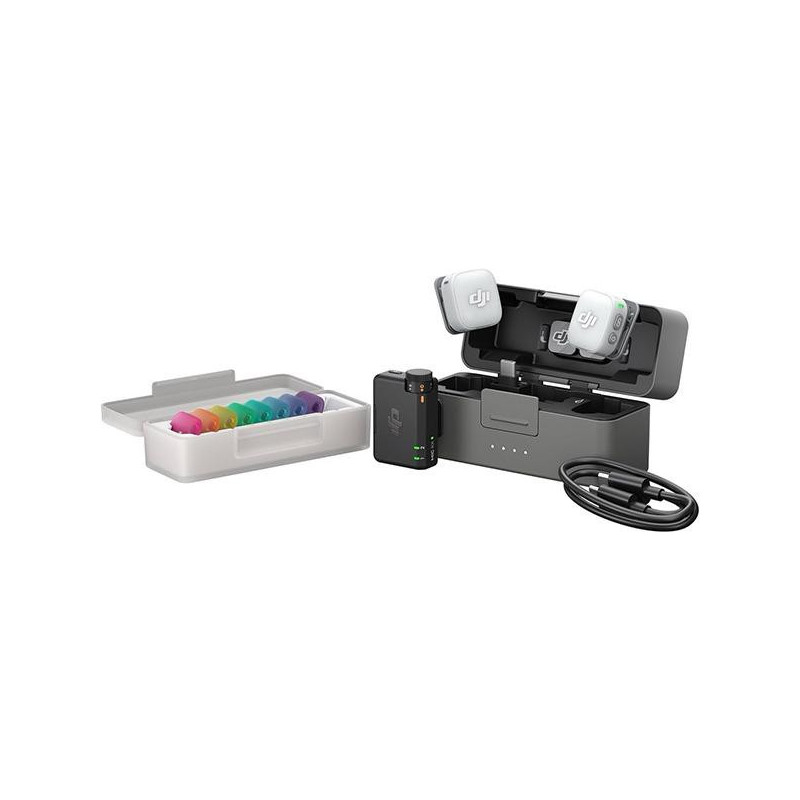 DJI MIC MINI 2 (2 TX + 1 RX + BOITIER DE RECHARGE)