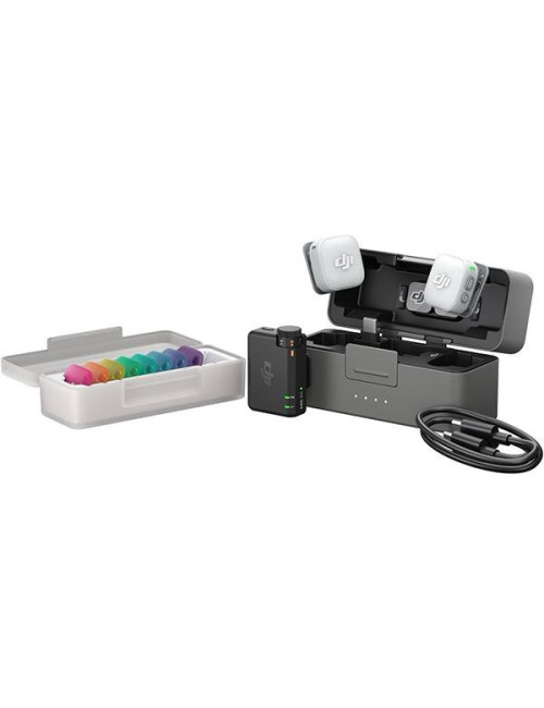 DJI MIC MINI 2 (2 TX + 1 RX + BOITIER DE RECHARGE)