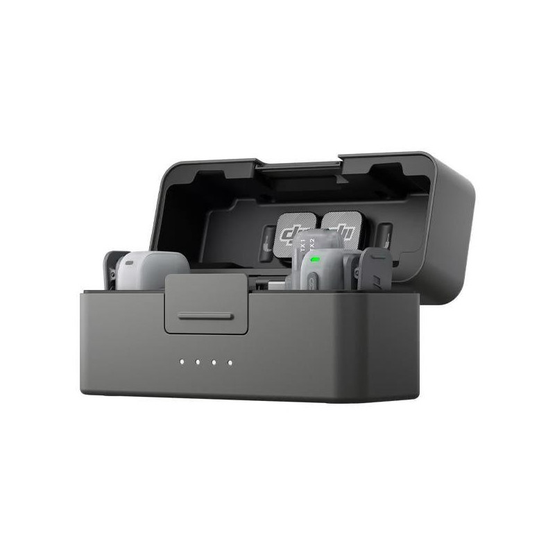 DJI MIC MINI 2 (2 TX + 1 RX + BOÎTIER DE RECHARGE) MOBILE EDITION