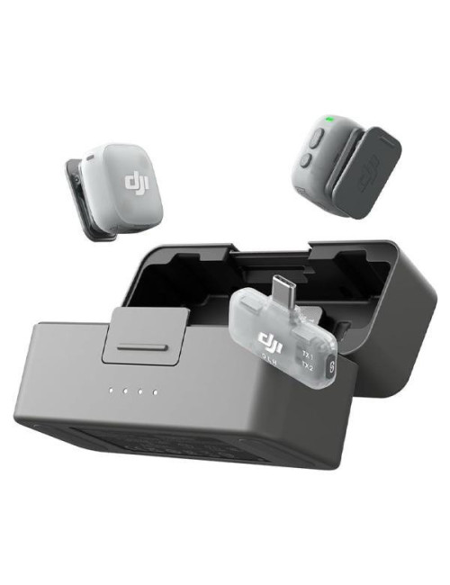 DJI MIC MINI 2 (2 TX + 1 RX + BOÎTIER DE RECHARGE) MOBILE EDITION