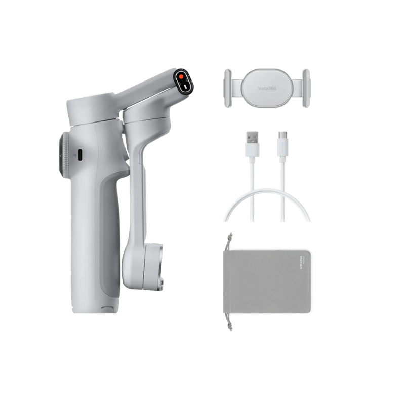 INSTA360 FLOW 2 AI TRACKER BUNDLE / STONE GRIS