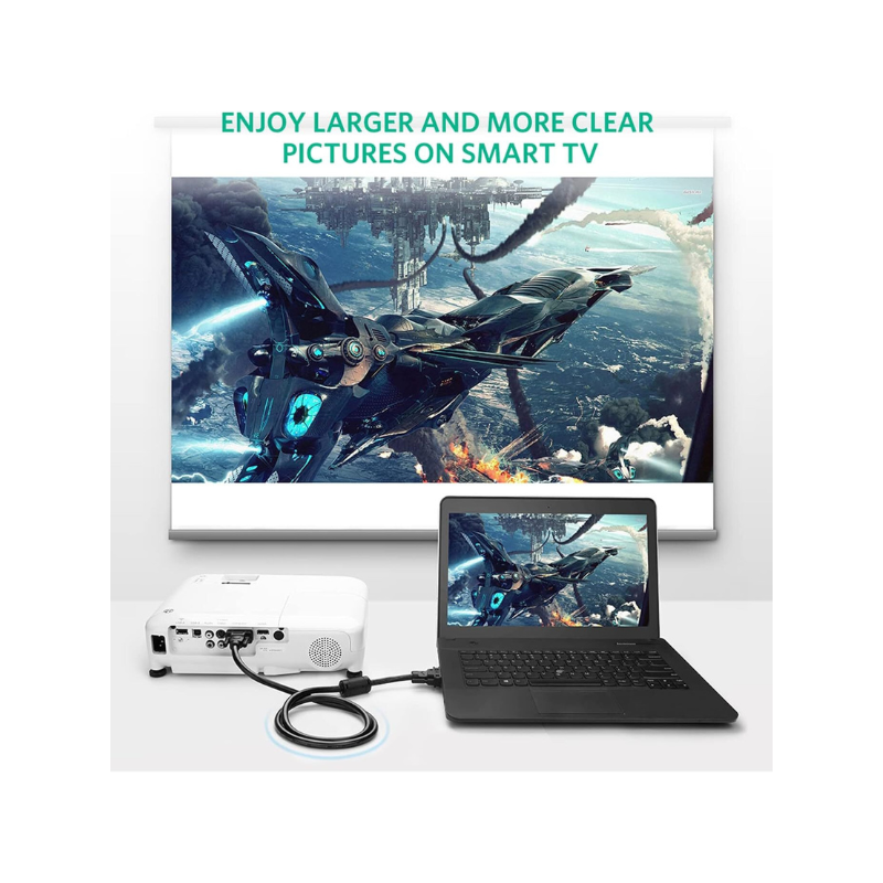 UGREEN CABLE VGA MALE VERS MALE 2M (11646)