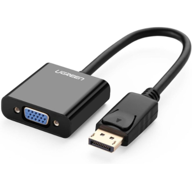 UGREEN DP MALE VERS VGA FEMALE CONVERTISSEUR 1080P 60HZ (20415)