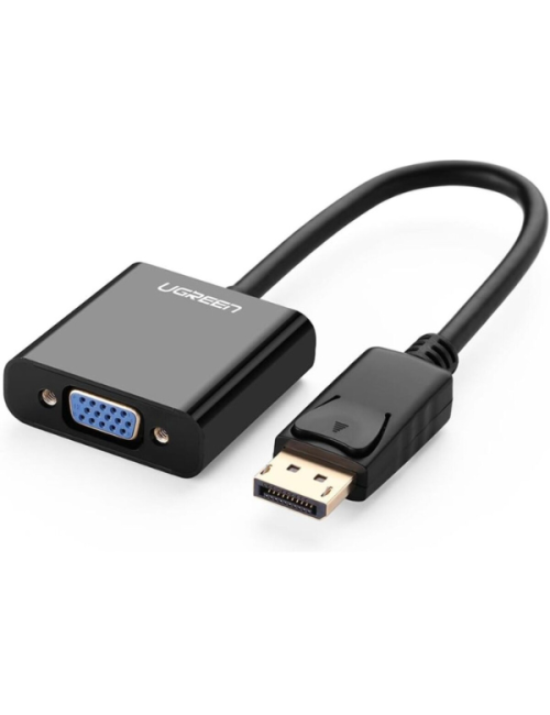 UGREEN DP MALE VERS VGA FEMALE CONVERTISSEUR 1080P 60HZ (20415)