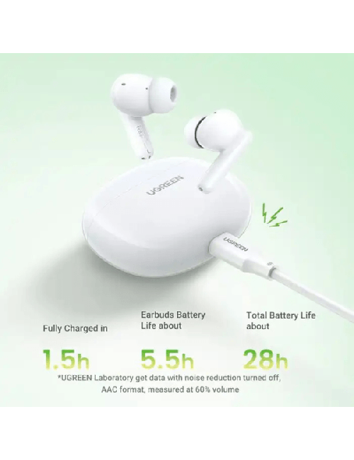 UGREEN HITUNE P3 TRUE WIRELESS BLANC (45110)