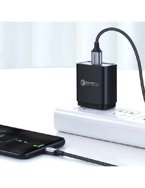 UGREEN US290 CABLE USB-A VERS MICRO USB 1M (60146)