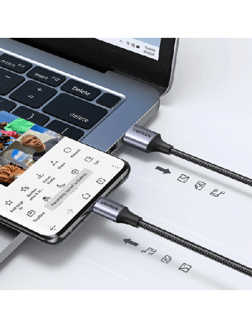 UGREEN CABLE USB-A 2.0 VERS USB-C 1.5M (60127)