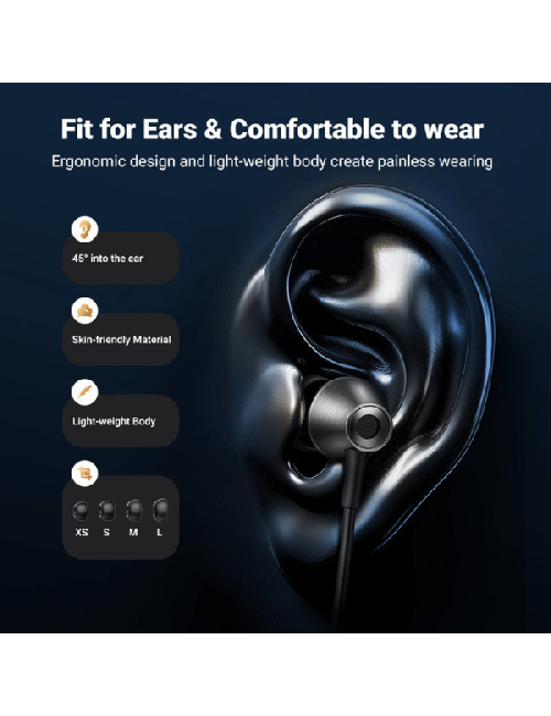 UGREEN ECOUTEURS EP105 IN-EAR 3.5MM JACK (35753