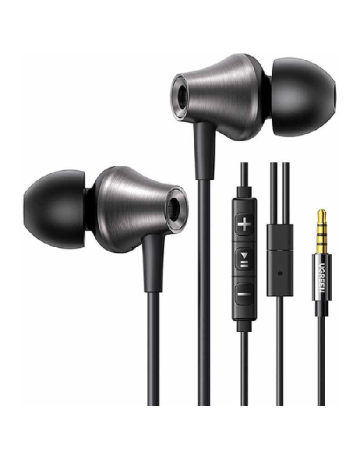 UGREEN ECOUTEURS EP105 IN-EAR 3.5MM JACK (35753
