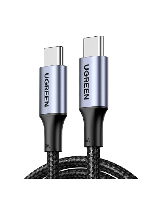 UGREEN CABLE USB-C VERS USB-C 5A/100W 1M Gris (70427)