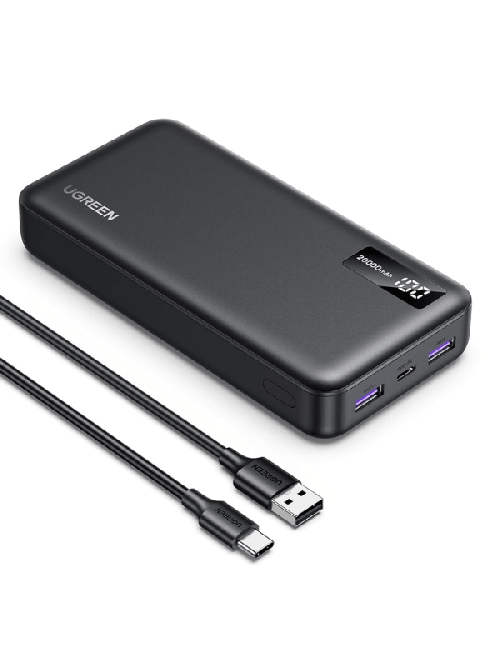 UGREEN POWER BANK 20000MAH BATTERIES EXTERNES (25683)
