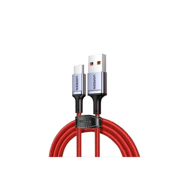 UGREEN CABLE USB-A VERS USB-C 6A/100W 1M Rouge (20527)