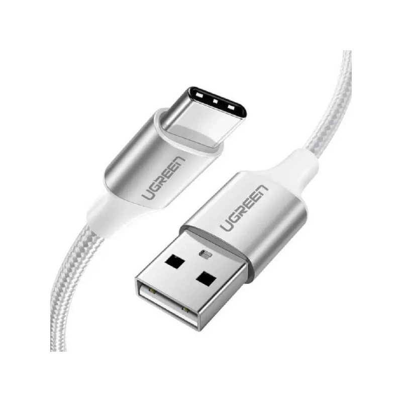 UGREEN CABLE USB-A 2.0 VERS USB-C 1.5M BLANC (60132)
