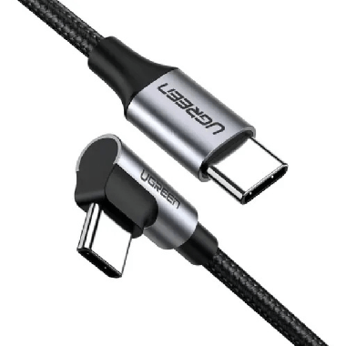 UGREEN CABLE USB-C VERS USB-C 5A/100W 1M GRIS (70643)