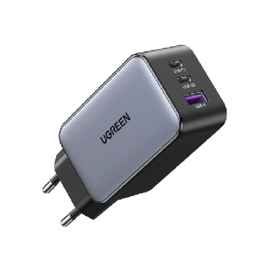 UGREEN CHARGEUR 65W 2C1A GAN GRIS (10335)