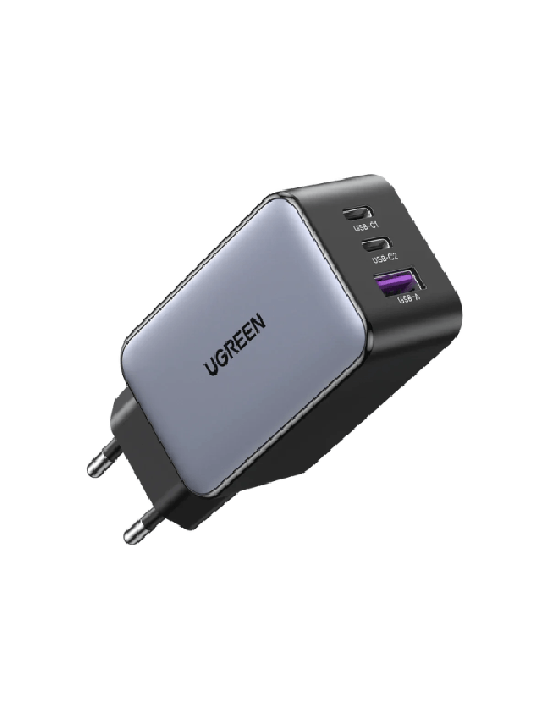 UGREEN CHARGEUR 65W 2C1A GAN GRIS (10335)