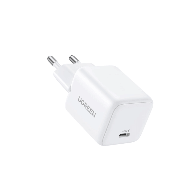 UGREEN CHARGEUR RAPIDE 30W USB-C GaN BLANC (65009)