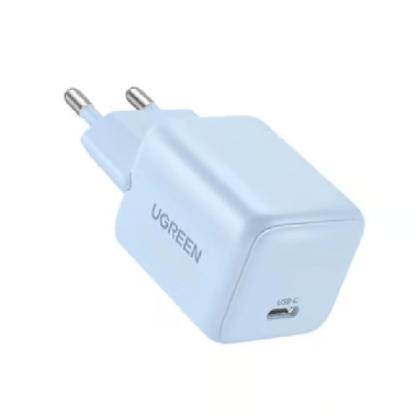 UGREEN CHARGEUR RAPIDE 30W USB-C GAN BLEU (65010)