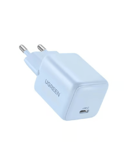 UGREEN CHARGEUR RAPIDE 30W USB-C GAN BLEU (65010)