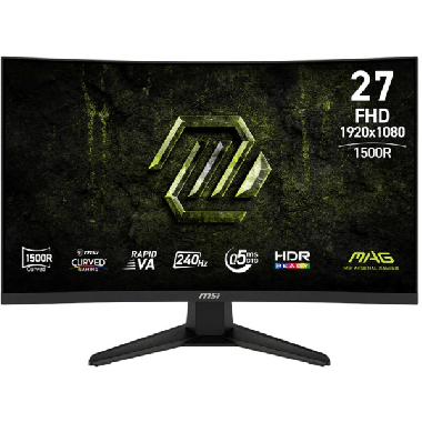 MSI MAG 275CF X24 27" 240Hz 0.5ms Fast VA FHD
