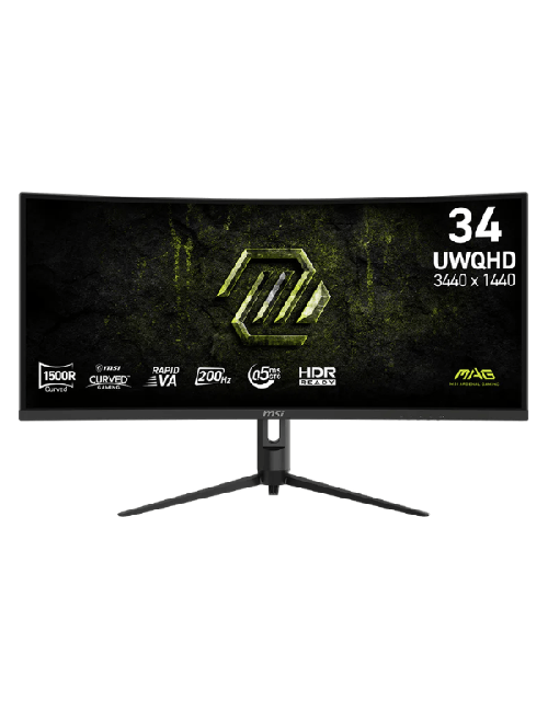 MSI MAG 342CQRF E20 34″ 200Hz 0.5ms Fast VA UWQHD