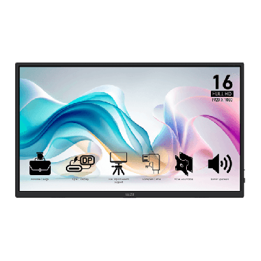 MSI PRO MP165 E6 15,6″ 60Hz 4ms IPS FHD
