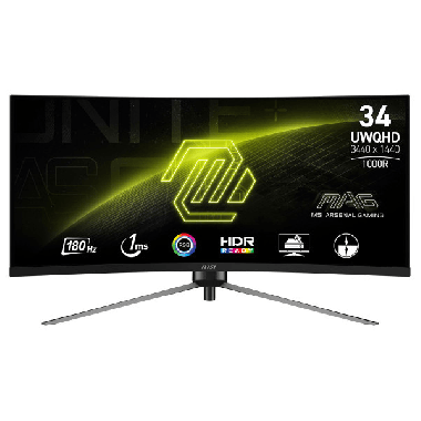 MSI MAG 342CQR E2 34″ 180Hz 1ms VA UWQHD