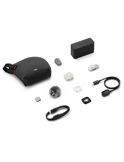 DJI MIC MINI 2S (1 TX + 1 MOBILE RX + CHARGING CASE)