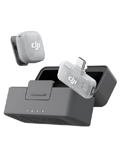 DJI MIC MINI 2 (1 TX + 1 MOBILE RX + BOITIER DE RECHARGE)E)