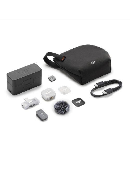 DJI MIC MINI 2 (1 TX + 1 MOBILE RX + BOITIER DE RECHARGE)E)