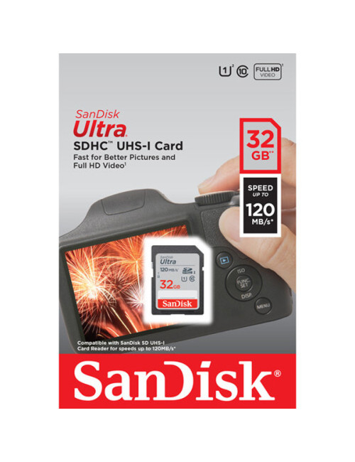 SANDISK ULTRA SDHC UHS-I 32GB (SDSDUN4-032G-GN6IN)