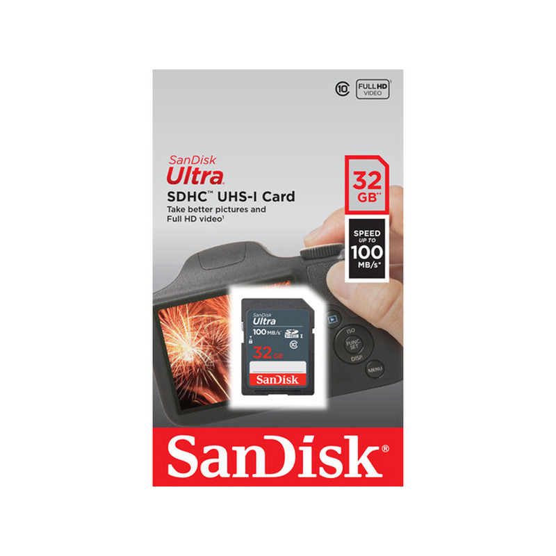 SANDISK ULTRA SDHC UHS-I 32GB (SDSDUNR-032G-GN3IN)