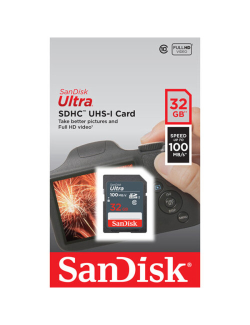 SANDISK ULTRA SDHC UHS-I 32GB (SDSDUNR-032G-GN3IN)