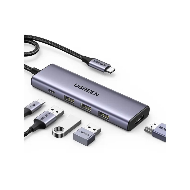 HUB USB-C Ugreen 5 in 1 (15596)