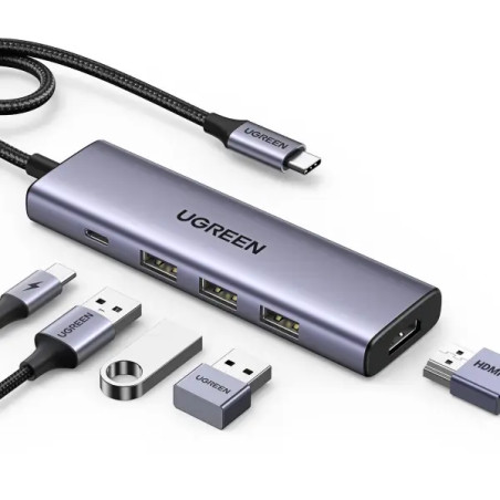 HUB USB-C Ugreen 5 in 1 (15596)