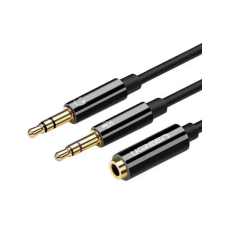 Ugreen Cable Audio 3.5mm Male to 3.5mm Female Black (20898)