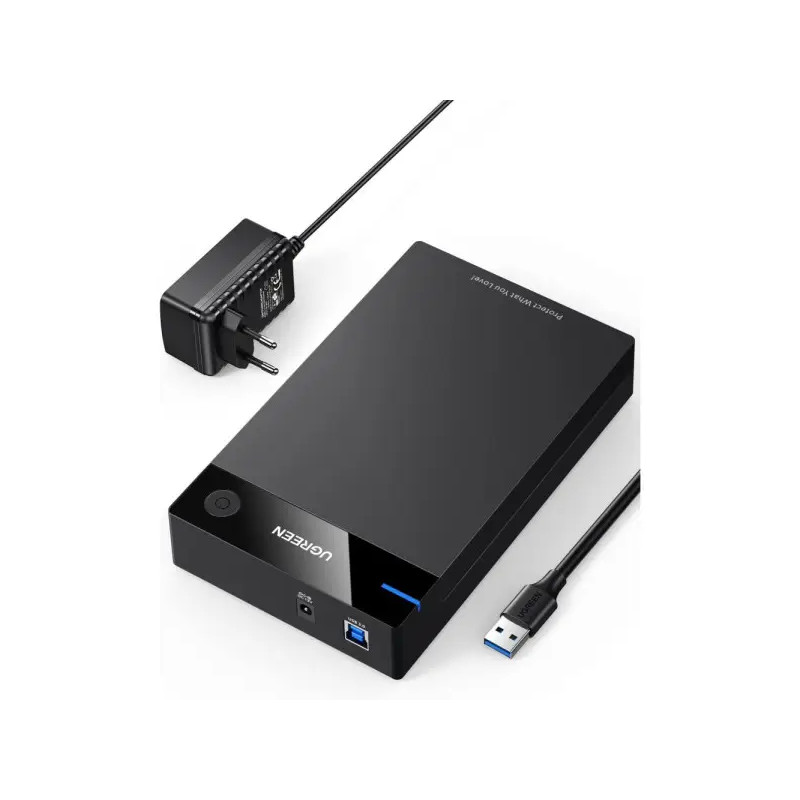 Ugreen External Hard Drive Enclosure USB 3.0 to 2.5/3.5 SATA (50422)