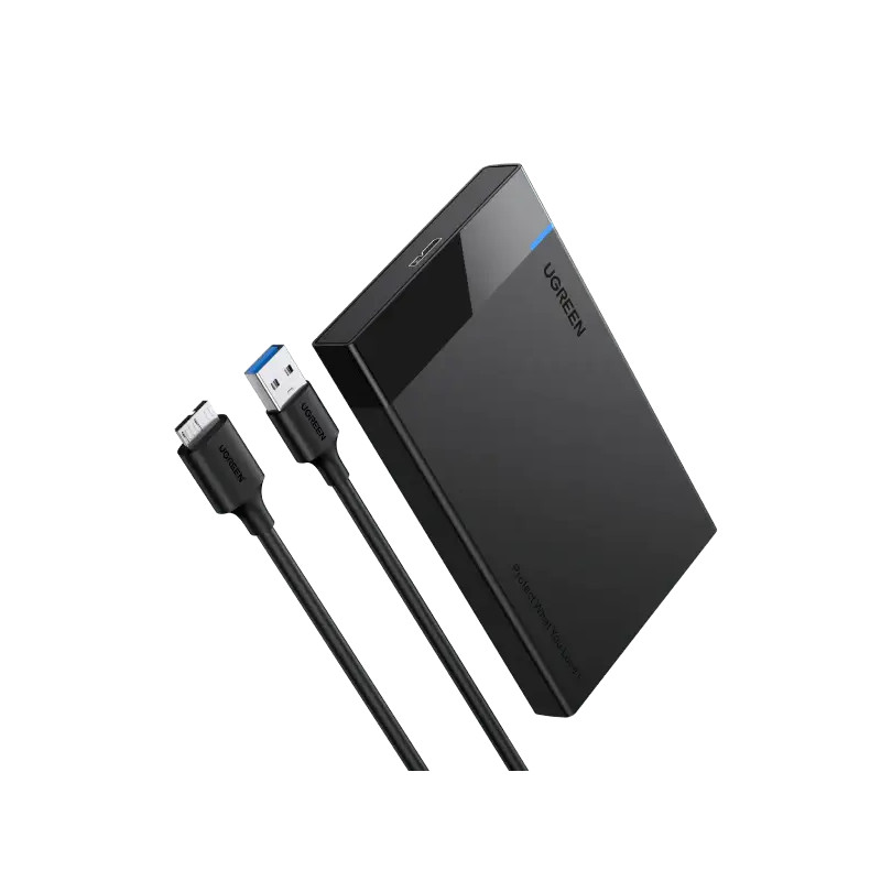 Ugreen External Hard Drive Enclosure USB 3.0 to 2.5 SATA (30848)