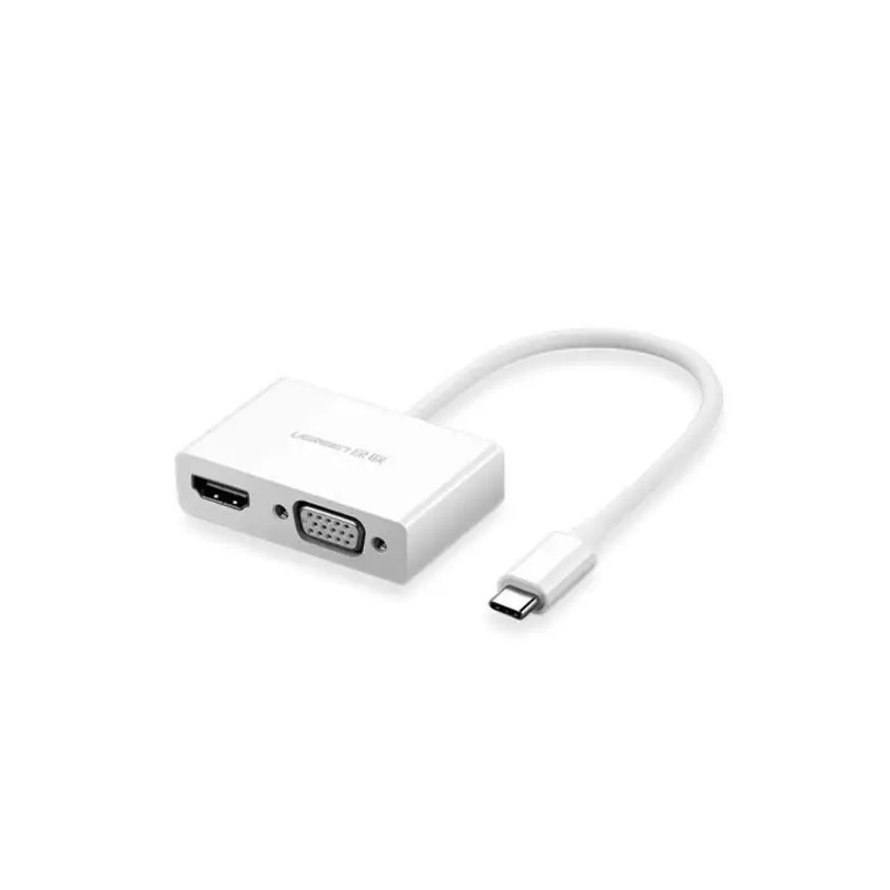 Ugreen Converter USB-C to HDMI+VGA White (30843)