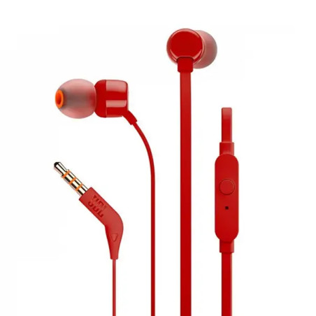JBL T110 Red Headphones