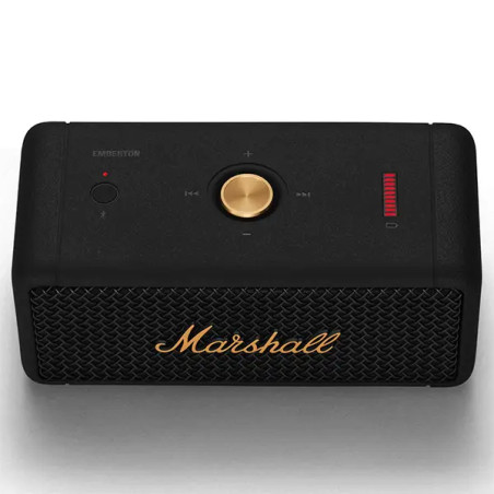 Marshall Emberton Black and Brass